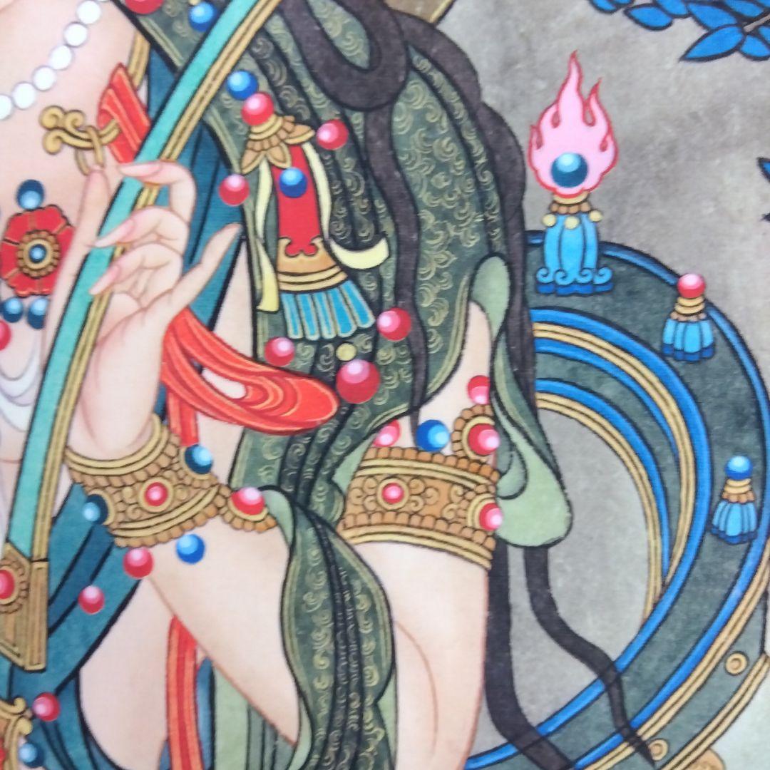 特大　聖観音菩薩　仏画