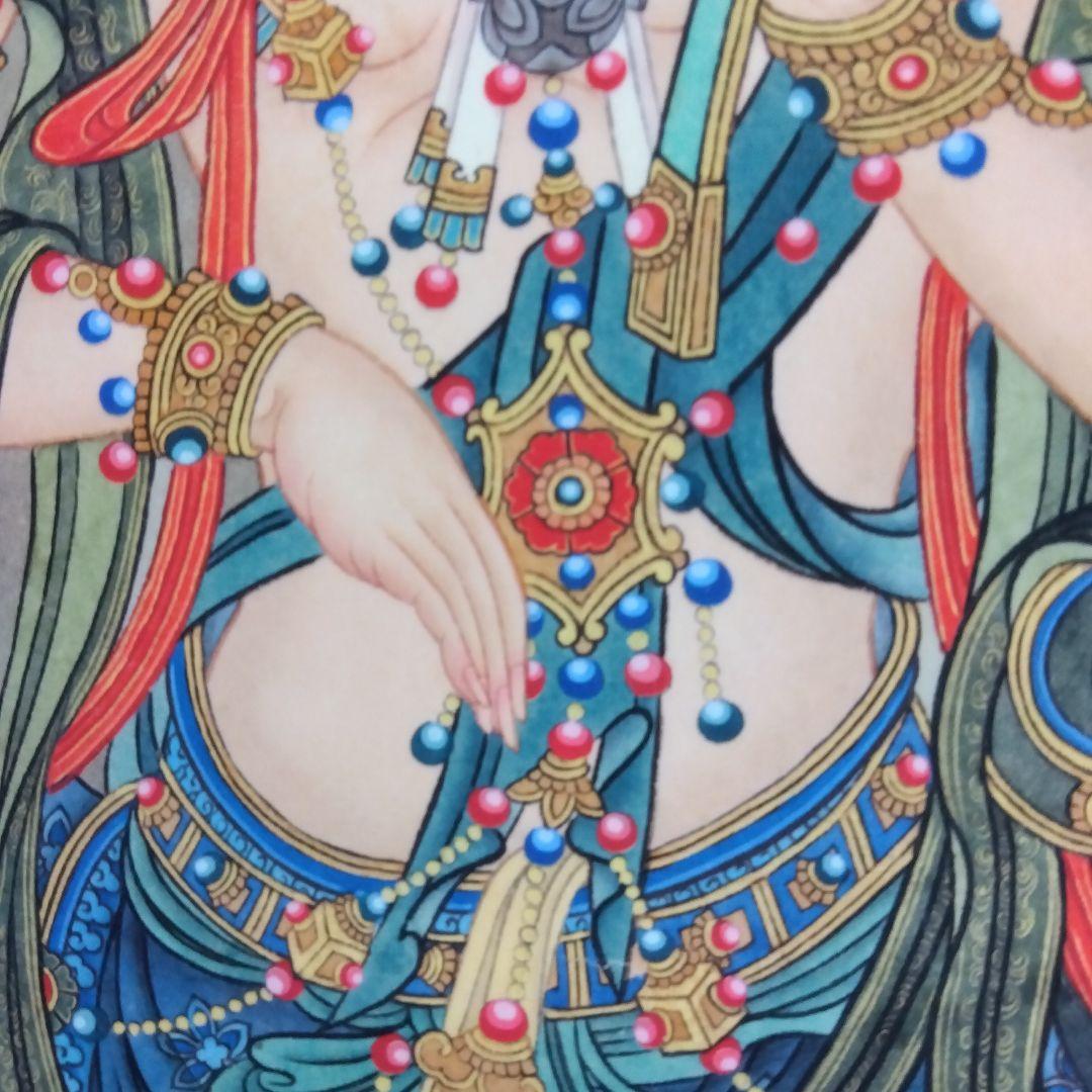 特大　聖観音菩薩　仏画