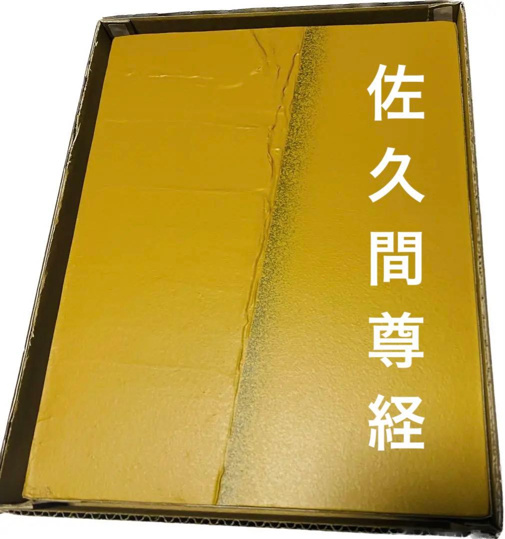 佐久間　尊経　(連作)「光彩」・・・(無限に)ー(黄土) 1990 アクリル