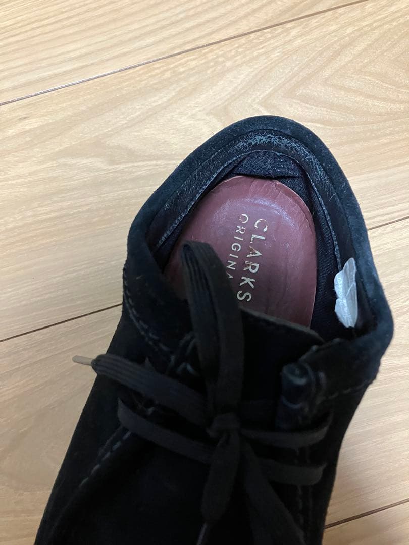 Clarks [クラークス] メンズ ワラビーゴアテックス(ブラックスエード)