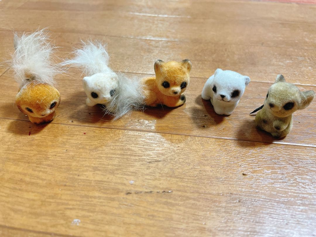 CENTEX センテックス フロッキー 人形 オコジョ シロクマ ネズミ イヌ