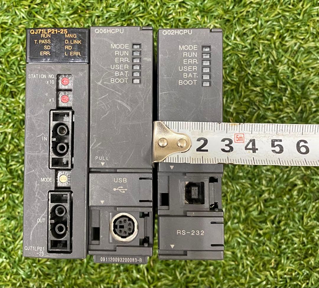 三菱 シーケンサQ02HCPU Q06HCPU QJ71LP21-25動作未確認
