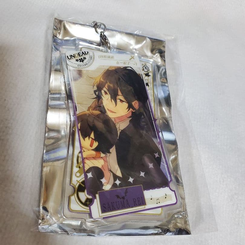 あんスタ　中国　両面アクキー　朔間零　1弾