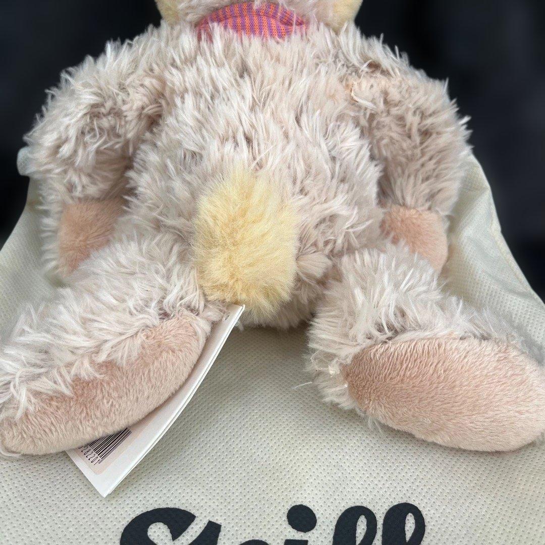 【未使用品 タグ・バッグ付】シュタイフ Steiff ぬいぐるみ うさぎのマニー