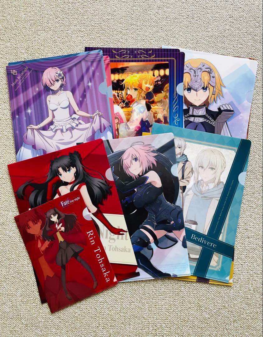 限定キャラクターグッズクリアファイルまとめ売り