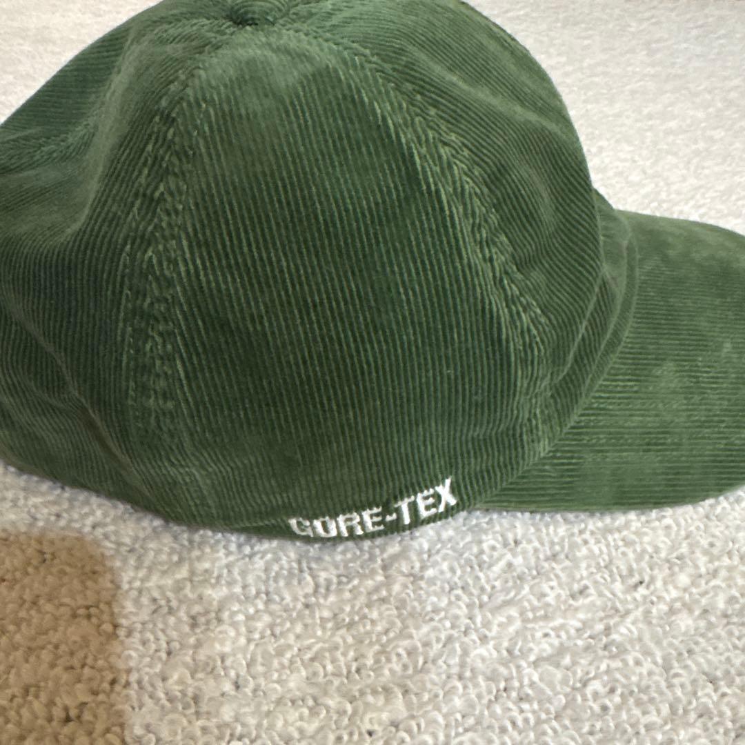 supreme コーデュロイキャップ GORE-TEX オリーブグリーン