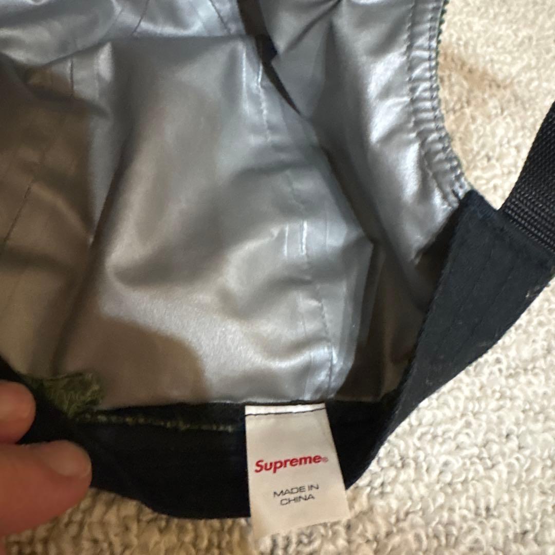 supreme コーデュロイキャップ GORE-TEX オリーブグリーン