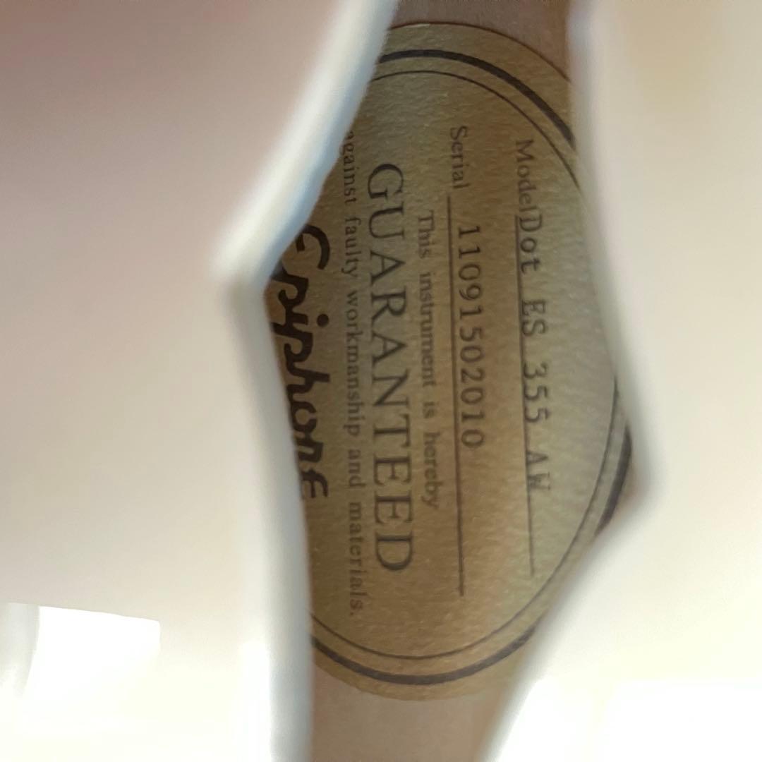 ギター ES 355 AW epiphone