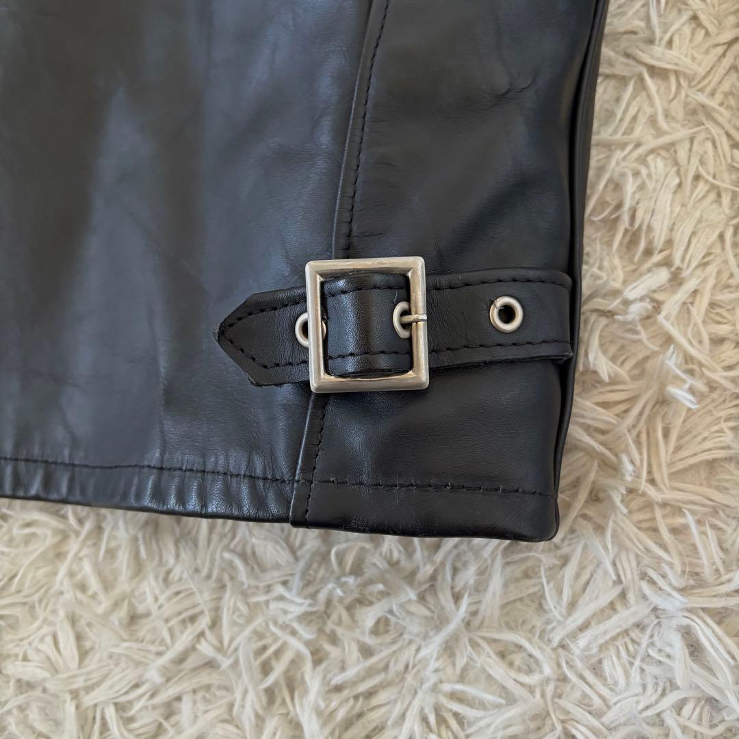 聡*樹様 Schott 641 シングルライダース USA製 40 レザージャケ