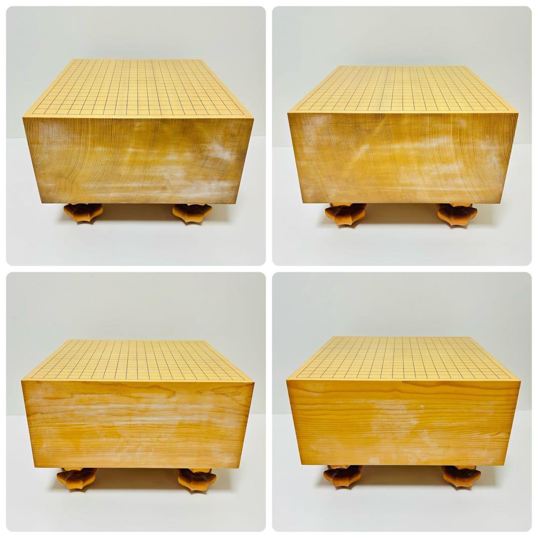 【高級セット】国産 極厚 囲碁 本榧 ヘソ 脚付き 蛤碁石 日向産 懐志 碁笥