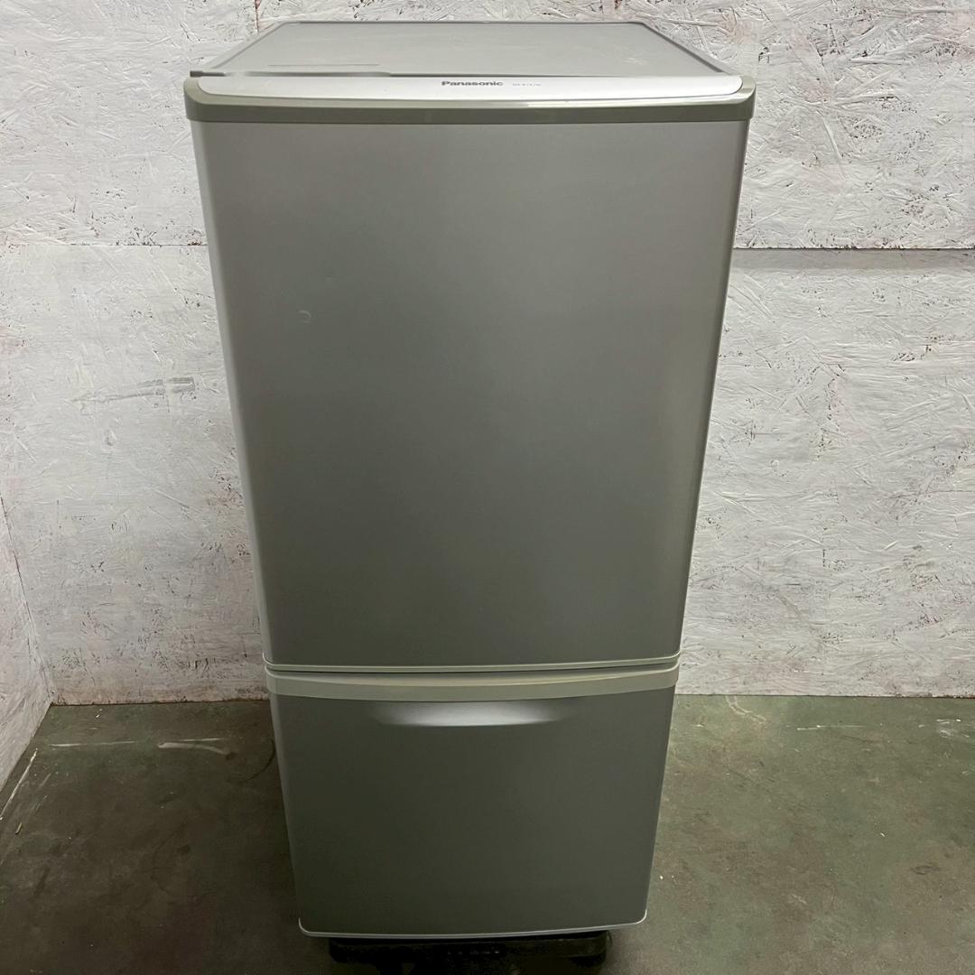 【Panasonic】 2ドア 冷凍冷蔵庫 NR-B142W-S A1081