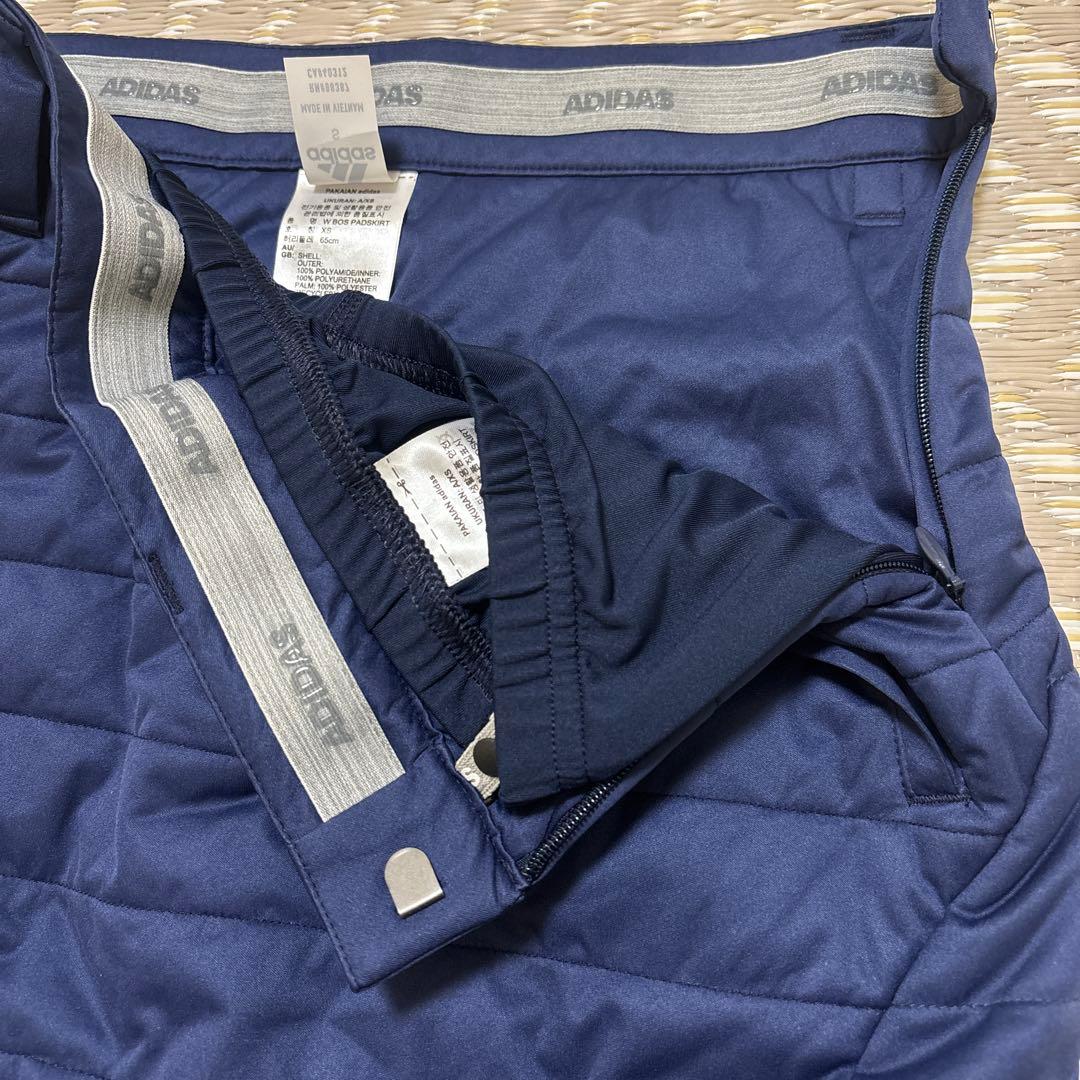 週末限定セール 新品adidasゴルフ レディース セットアップ ネイビーS