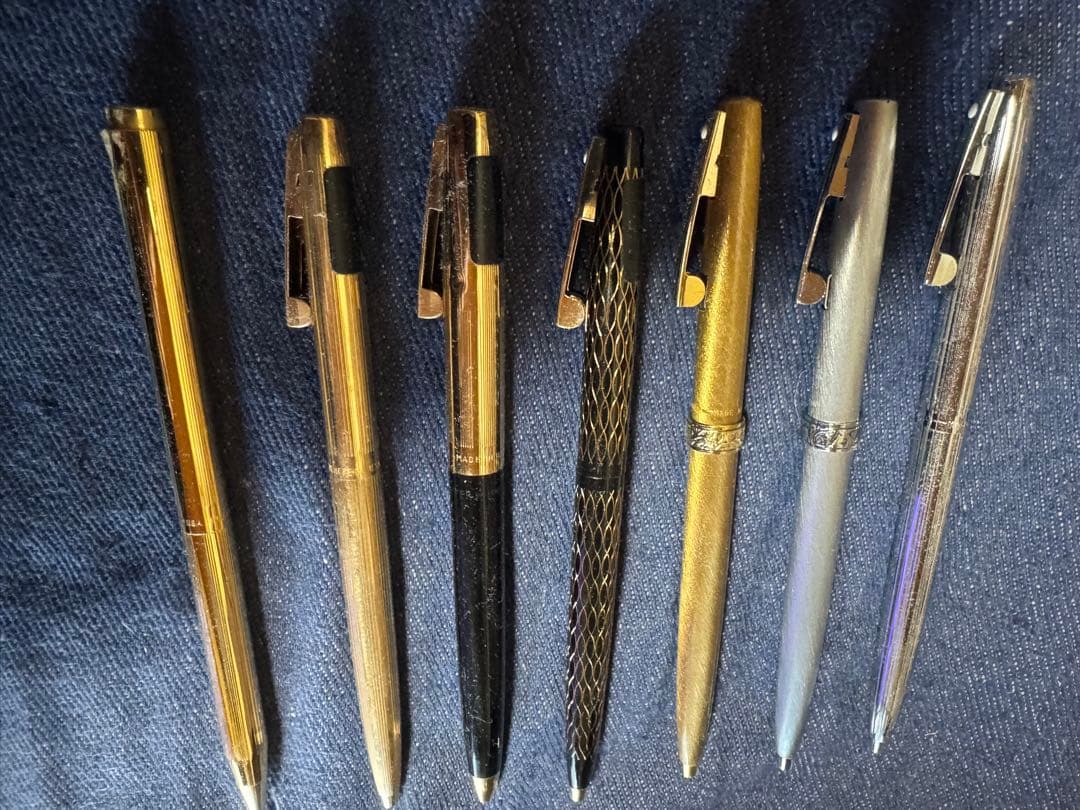 金属製ボールペン 6本セット　シェーファー　おまけシャーペン１本