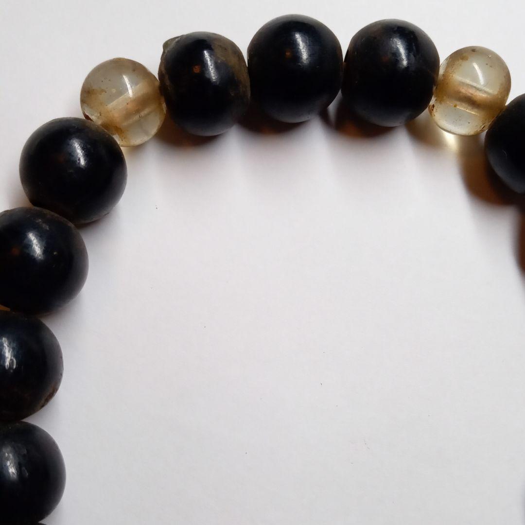 高野山　水晶　数珠　念珠　二連　パワーストーン　骨董　念力　サイキック