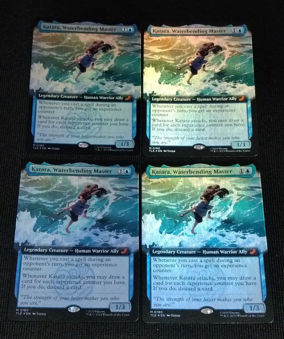 水の技の達人、カタラFOIL4枚セット 拡張