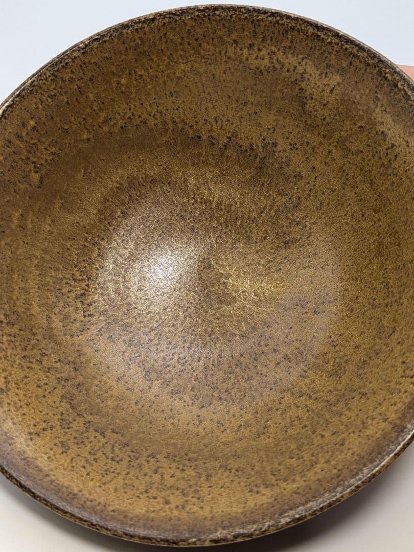 小倉円平 円平焼 金結晶茶盌 共箱共布栞 抹茶碗 抹茶茶碗 茶道具 小倉圓平