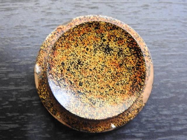 梨地ツタ蒔絵茶入？　江戸時代　保存箱　MA268