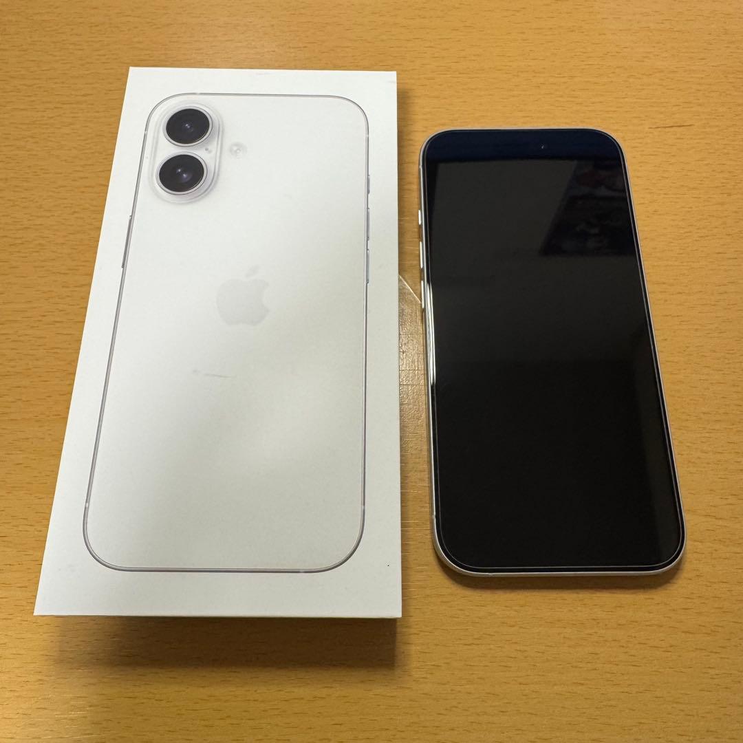 iPhone 16 6.1型 128GB MYDR3J/A ホワイトSIMフリー