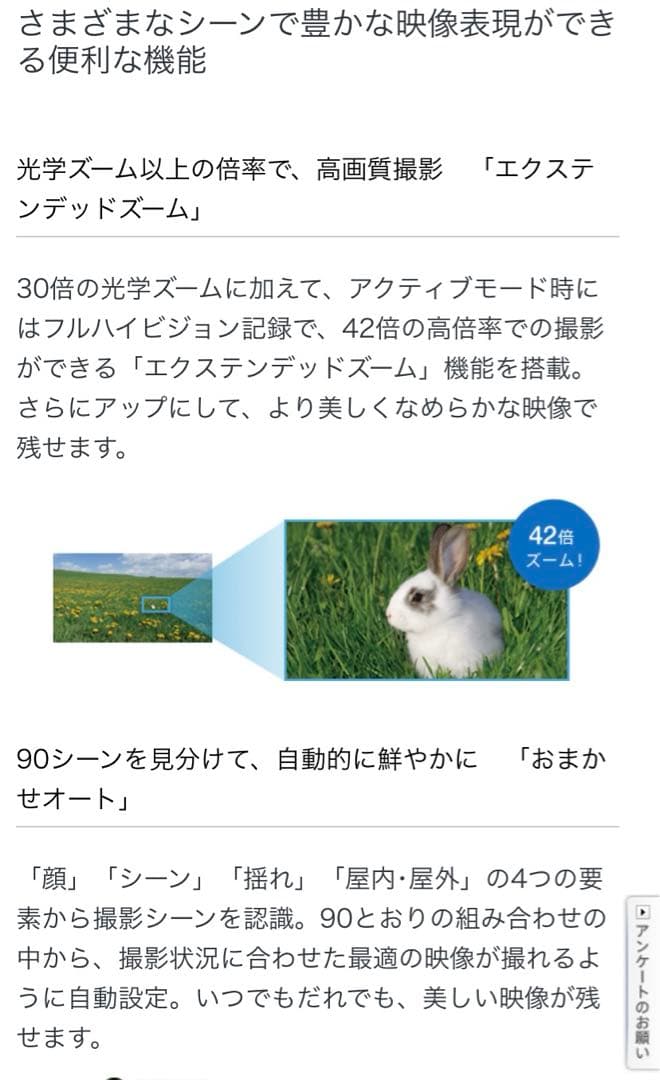 SONY HDR-CX180 ハンディーカム　ビデオカメラ　バッテリー　2個付き