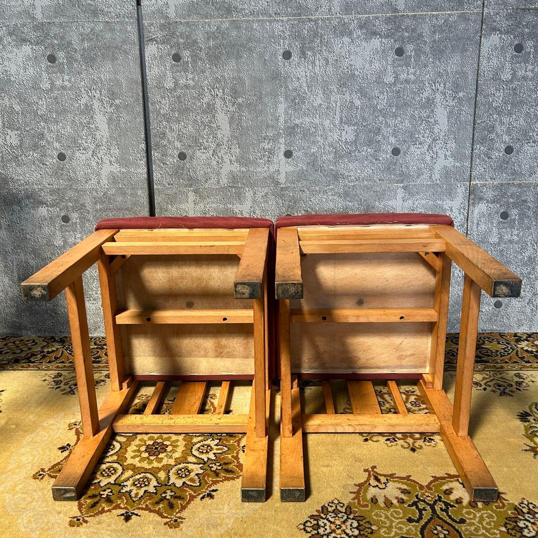 ꧁光製作所 hikari꧂カウンターチェア4脚 昭和レトロ 店舗什器 ダイニング