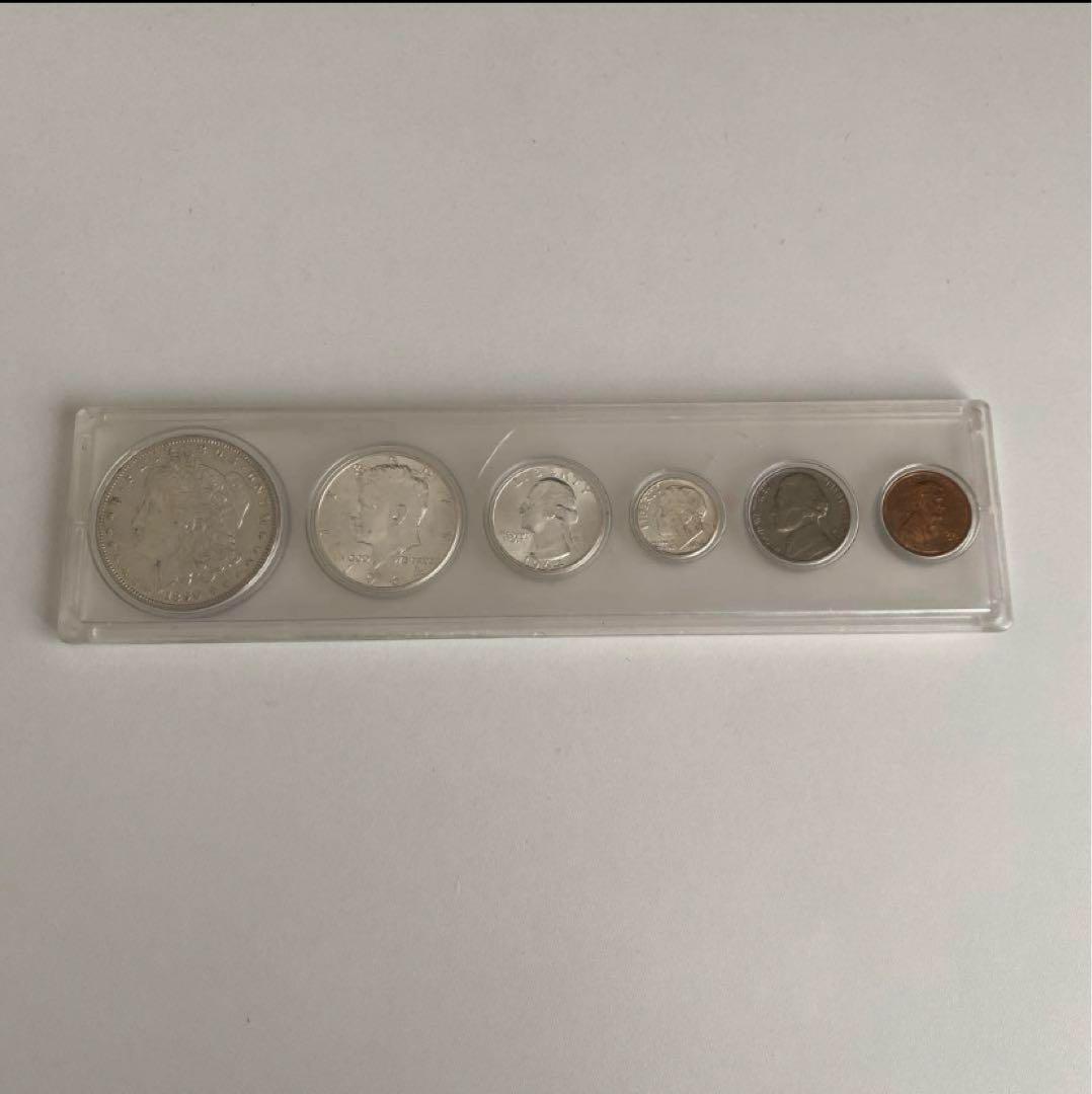 アメリカ モルガンダラー 銀貨 リバティー 6枚セット