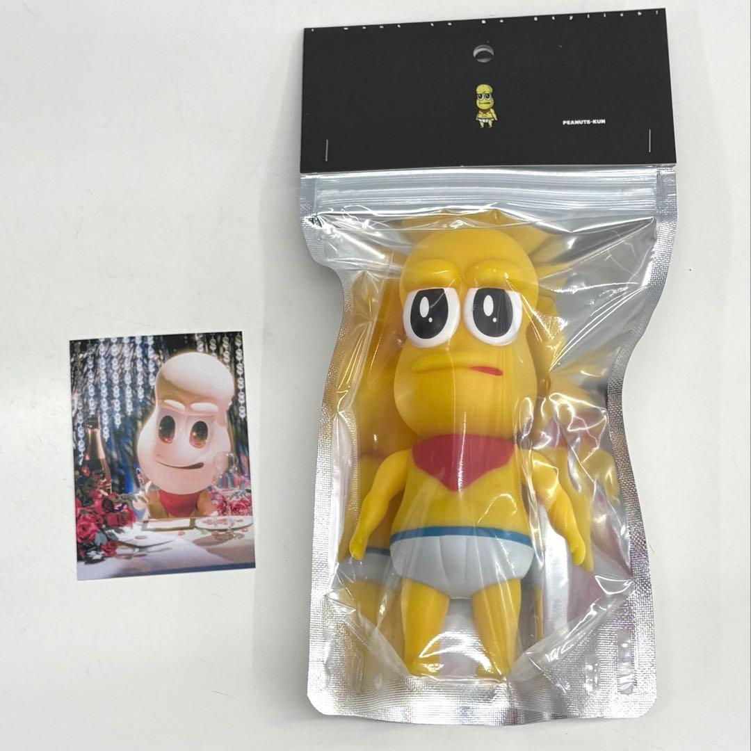 PEANUTS-KUN TOY ピーナッツくん　ソフビ 特典カード付