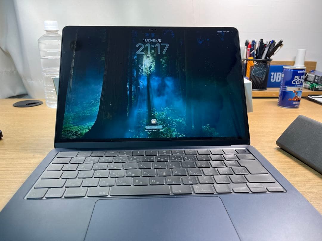 Apple MacBook Air M2 ミッドナイト 本体 8GB 256gb