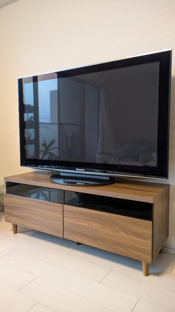 Panasonic プラズマテレビ50型＆ブルーレイレコーダー＆TV台3点セット