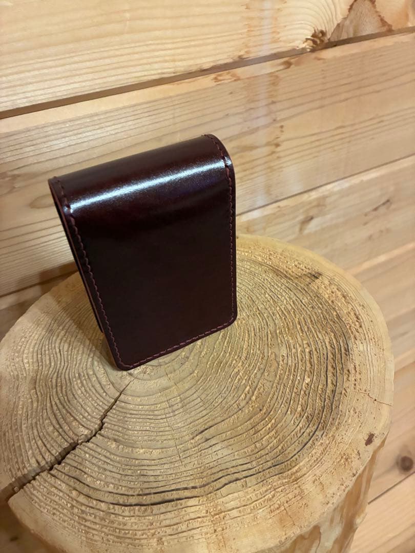 【マツ】タバコケース　ルガトショルダー　手縫い　キャンモア