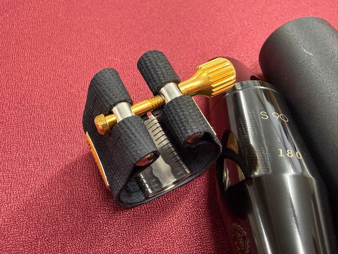 SELMER S90 180 テナーサックス マウスピース リガチャー付 綺麗