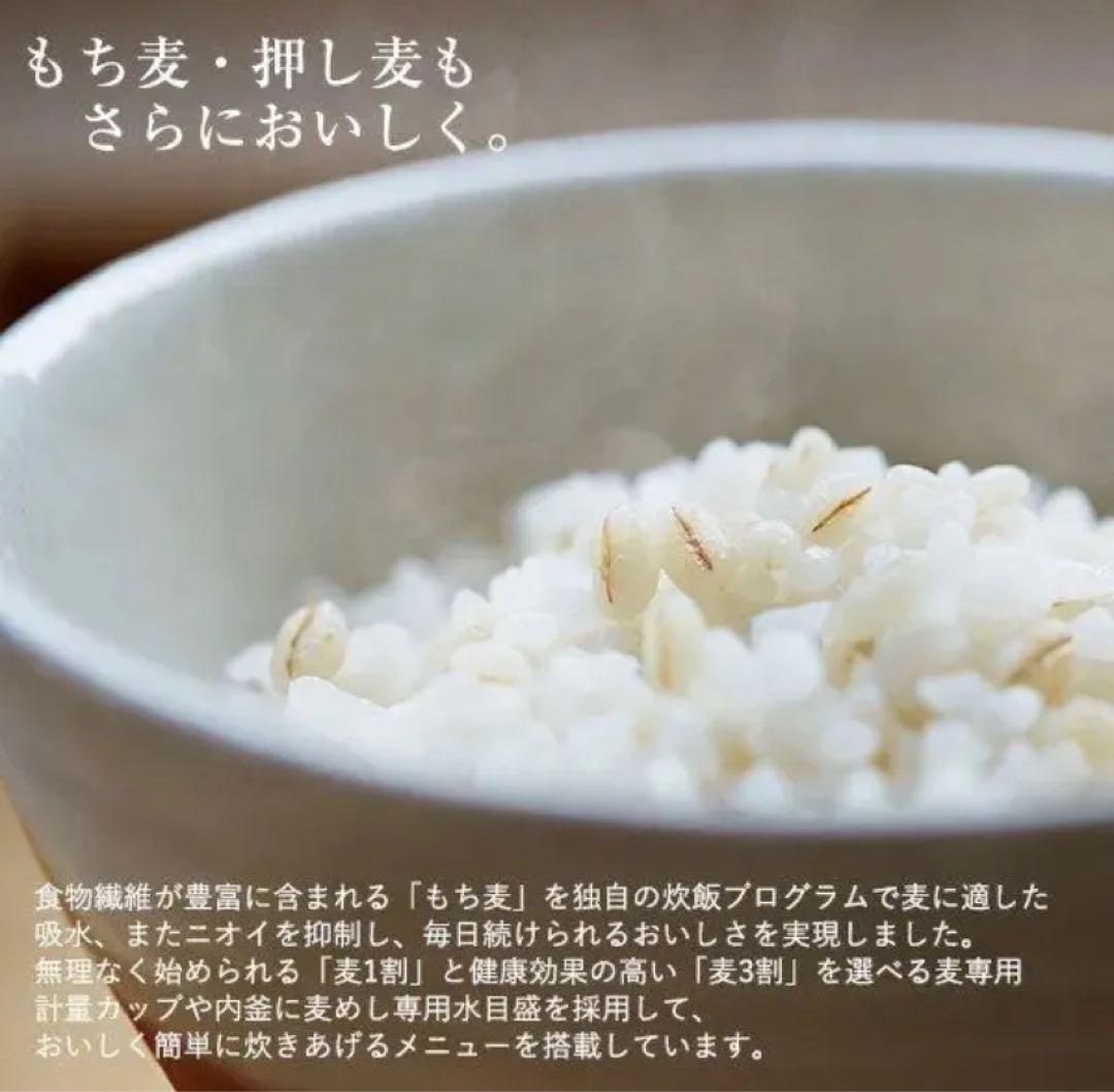 TIGER タイガー 圧力IH炊飯器 5.5合 JPC-G100WA ホワイト