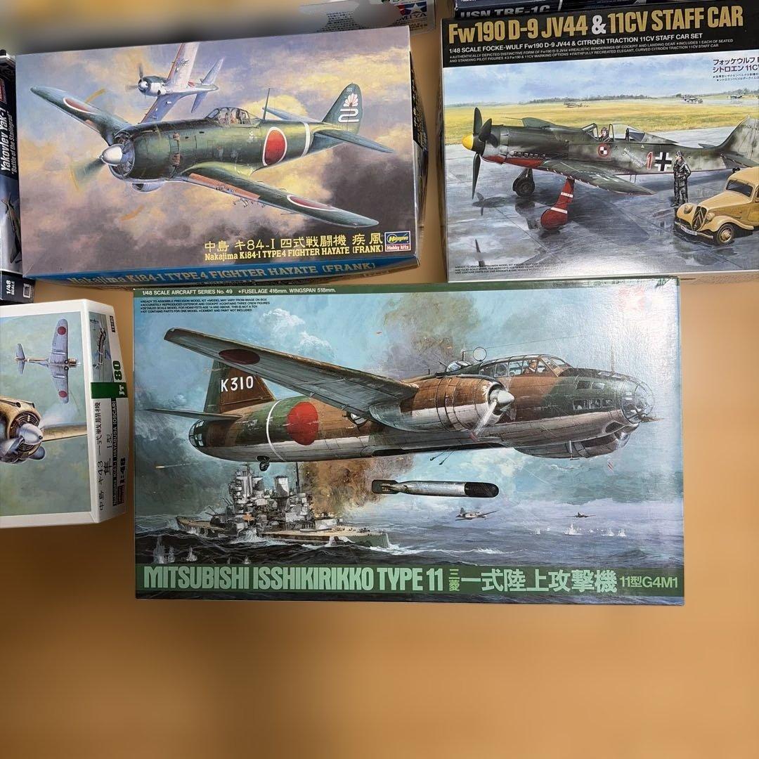 タミヤ他　戦闘機　11機セット