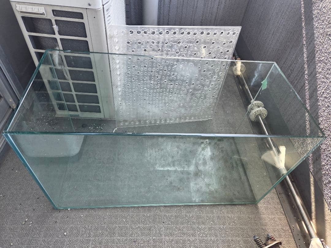 グラステリア　90cmガラス水槽　外部濾過セット