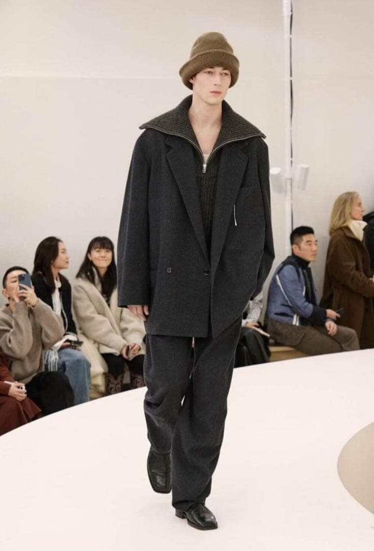 入手困難 男女兼用 LEMAIRE SHORT MAXI DB COAT