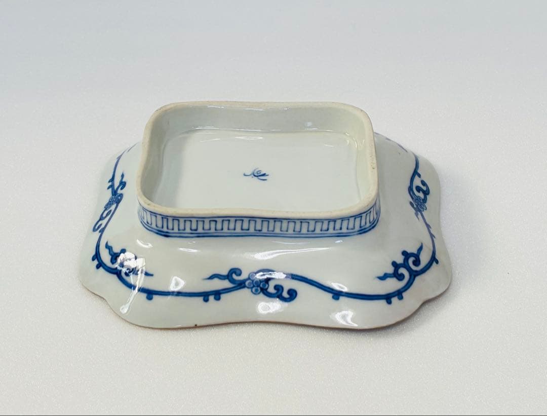 専用 明治末 大正 香蘭社 高級食器 色絵金彩桜樹鮎文 高台皿