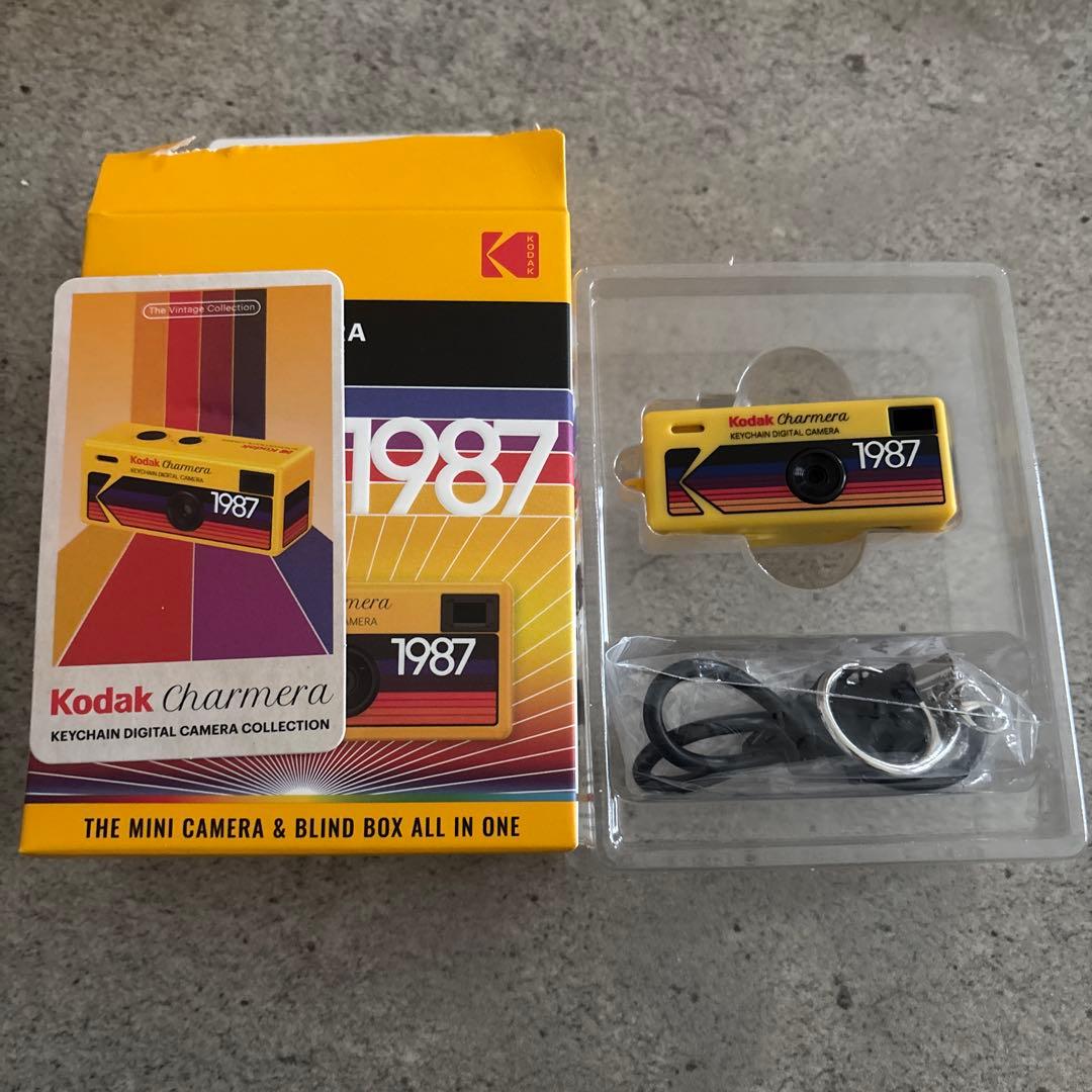 コダック Kodak Charmera キーチェーン トイカメラ イエロー 黄色