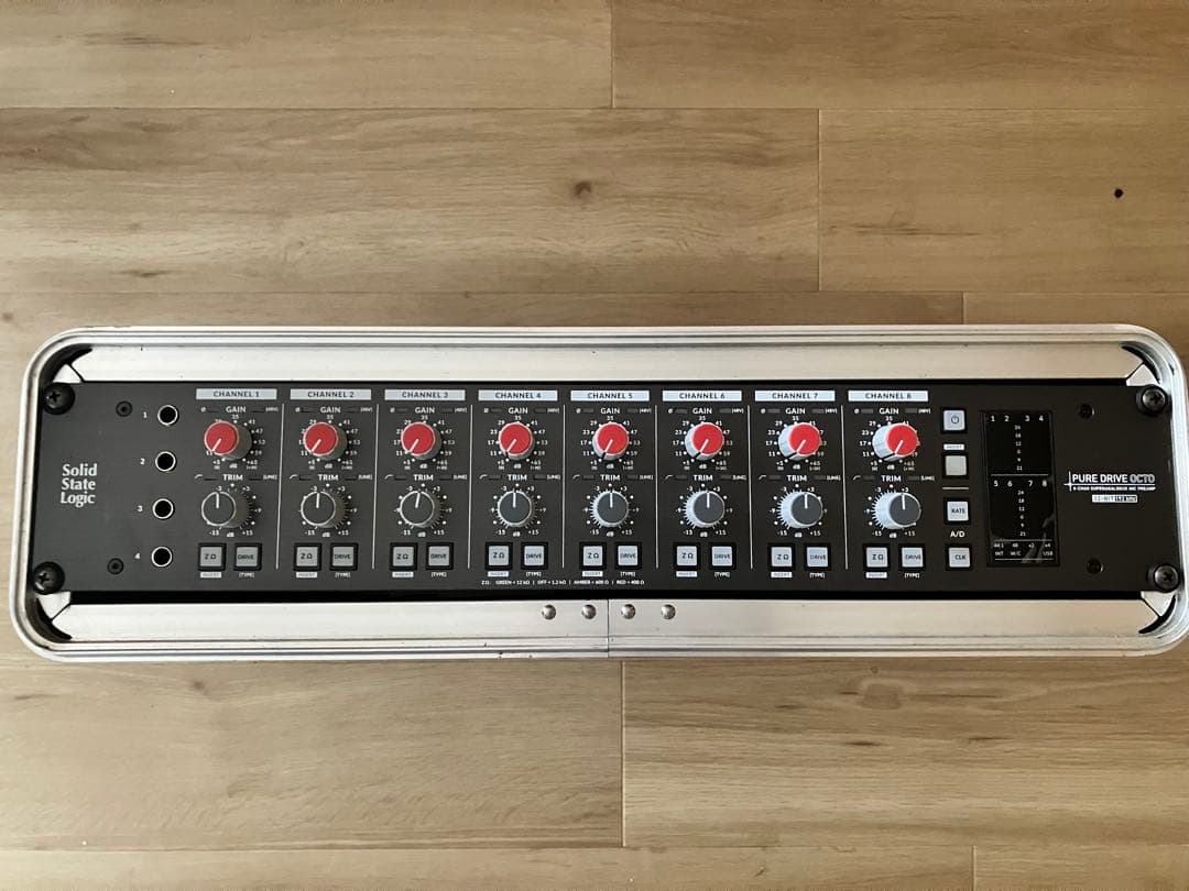 SSL PURE DRIVE OCTO 8チャンネルマイクプリアンプ