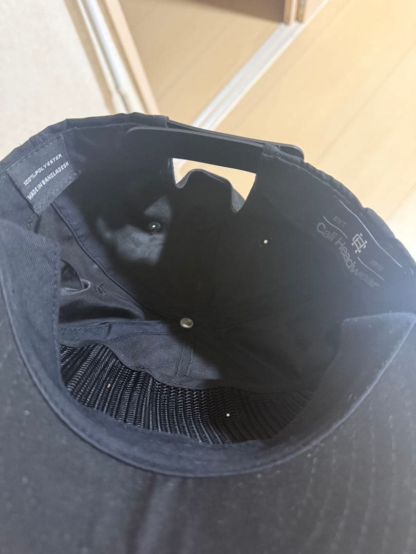 SIXHELMETS ブラック ワークキャップ