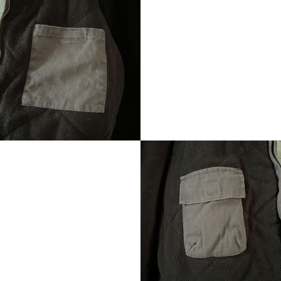 POLAR KING アクティブジャケット 刺繍ロゴ 裏地フリース XL