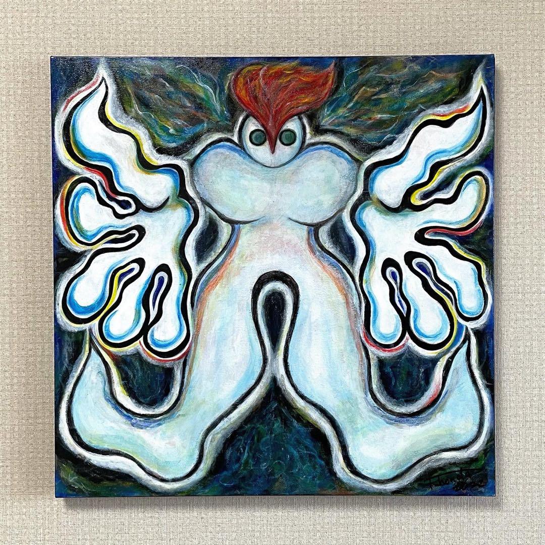 【君ならできる】　アクリル絵画　アート　原画の販売です(^^)