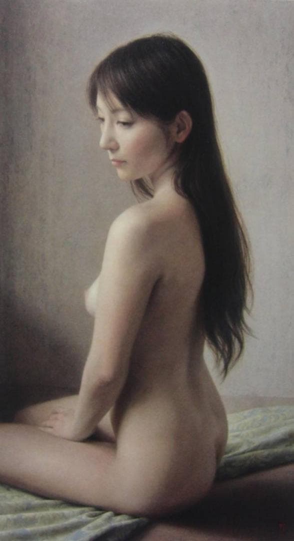 塩谷 亮、髪、厳選、希少画集・額装画、新品高級額 額装付、状態良好