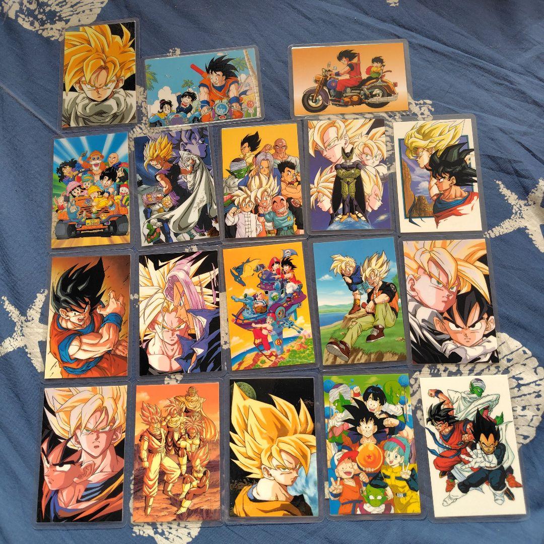 ドラゴンボールラミネート カード １８枚セット