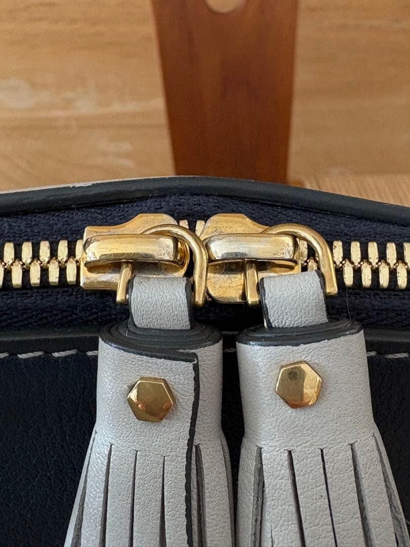 ANYA HINDMARCH Wedge：ウェッジ 三角形のバッグ