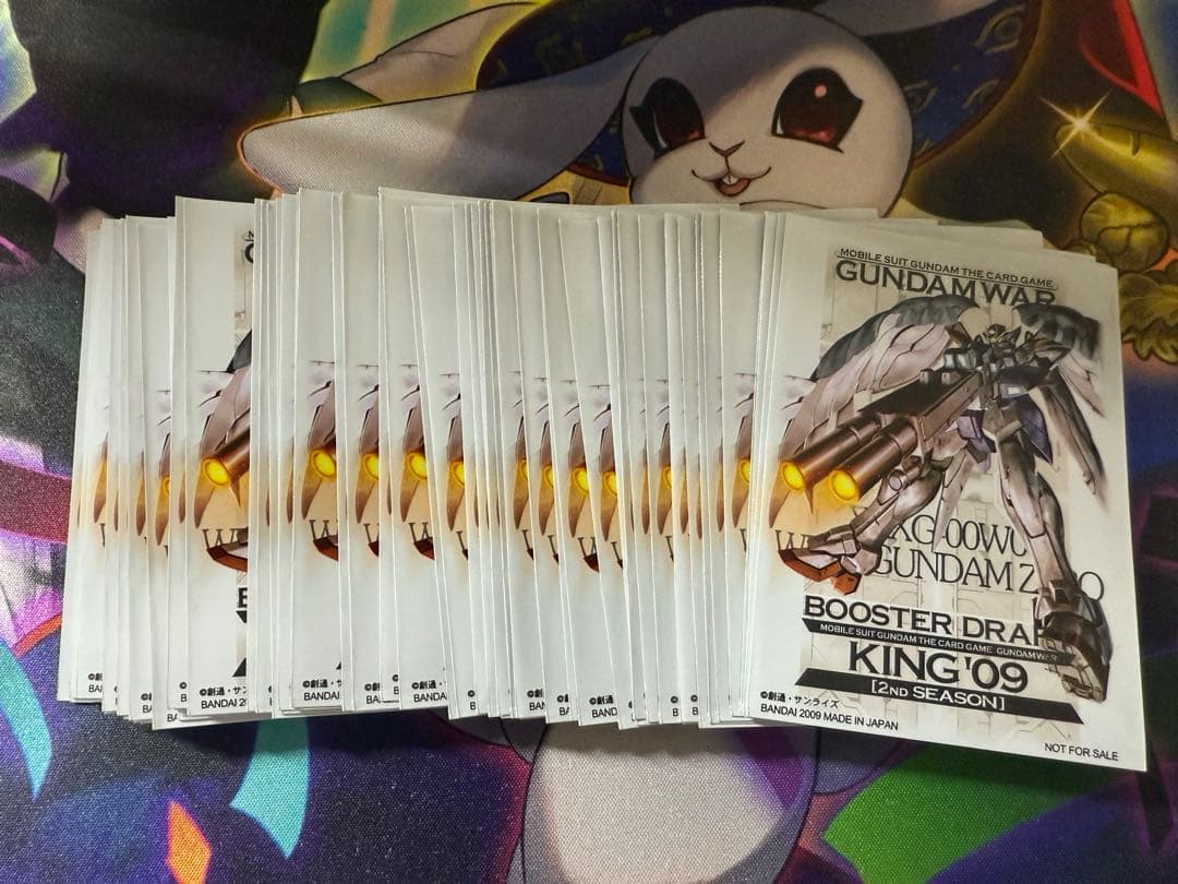 ガンダムウォー　ウイングガンダム　スリーブ　60枚