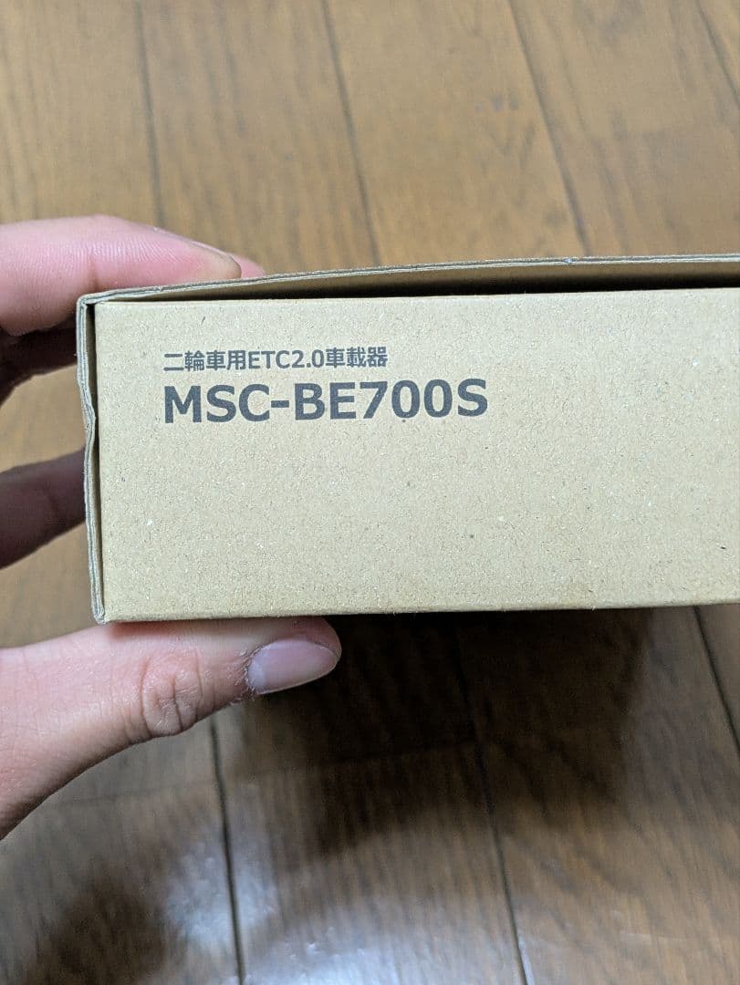 MITSUBA MSC-BE700S ETC2.0車載器　バイク用