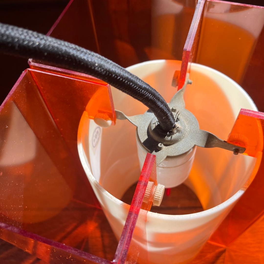 【昭和レトロ】ペンダントライト 照明 レトロポップ ミッドセンチュリー '70s