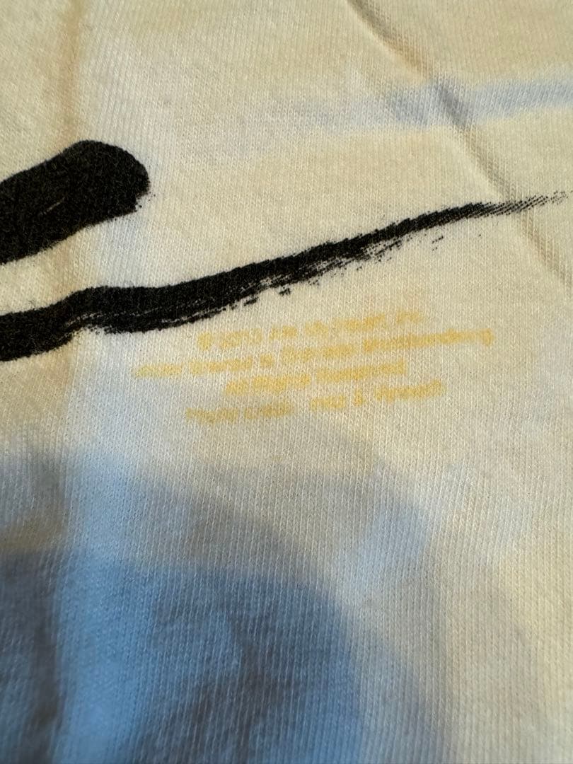 レディガガ白グラフィックTシャツサイズ表記L2010年コピーライト入り