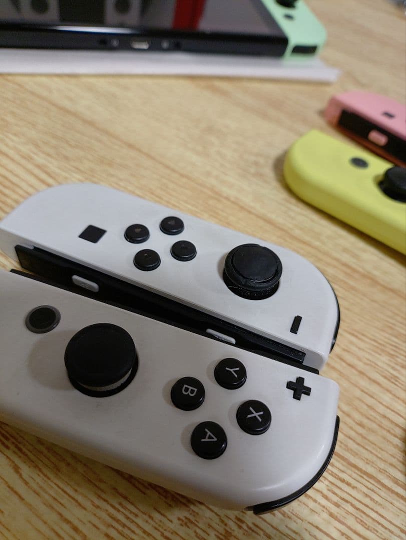 NintendoSwitch有機EL 新品SDカード 追加Joy-Con複数付