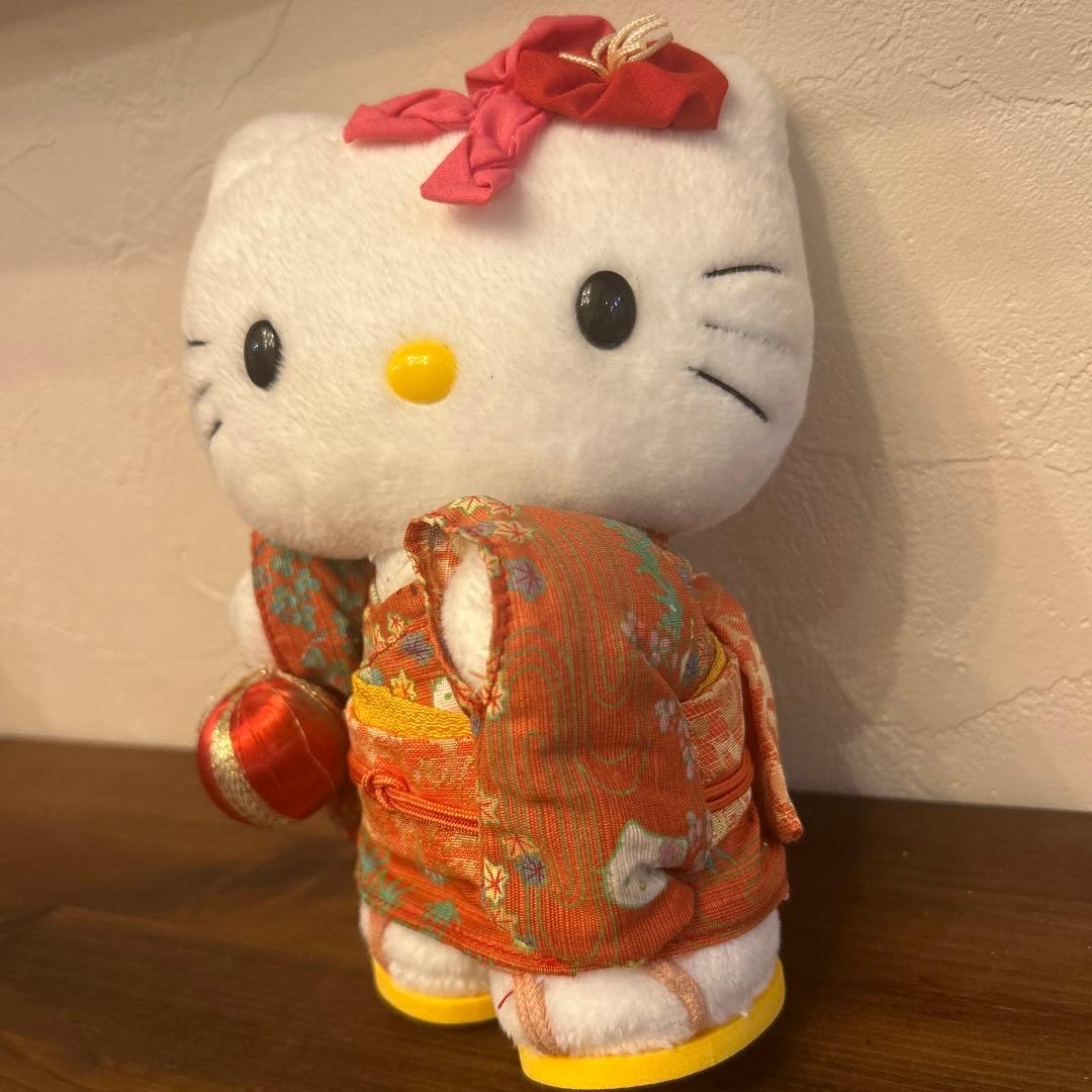 ハローキティ 金沢限定 着物 春 2002年 ぬいぐるみ