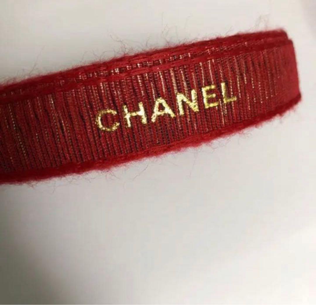シャネル　2021新年限定　赤リボン　1ロール